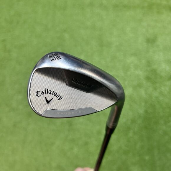 Callaway Opus Platinum Chrome Wedge 56.12S Tour Issue Dynamic Gold Graphite 115 - Picture 1 of 12